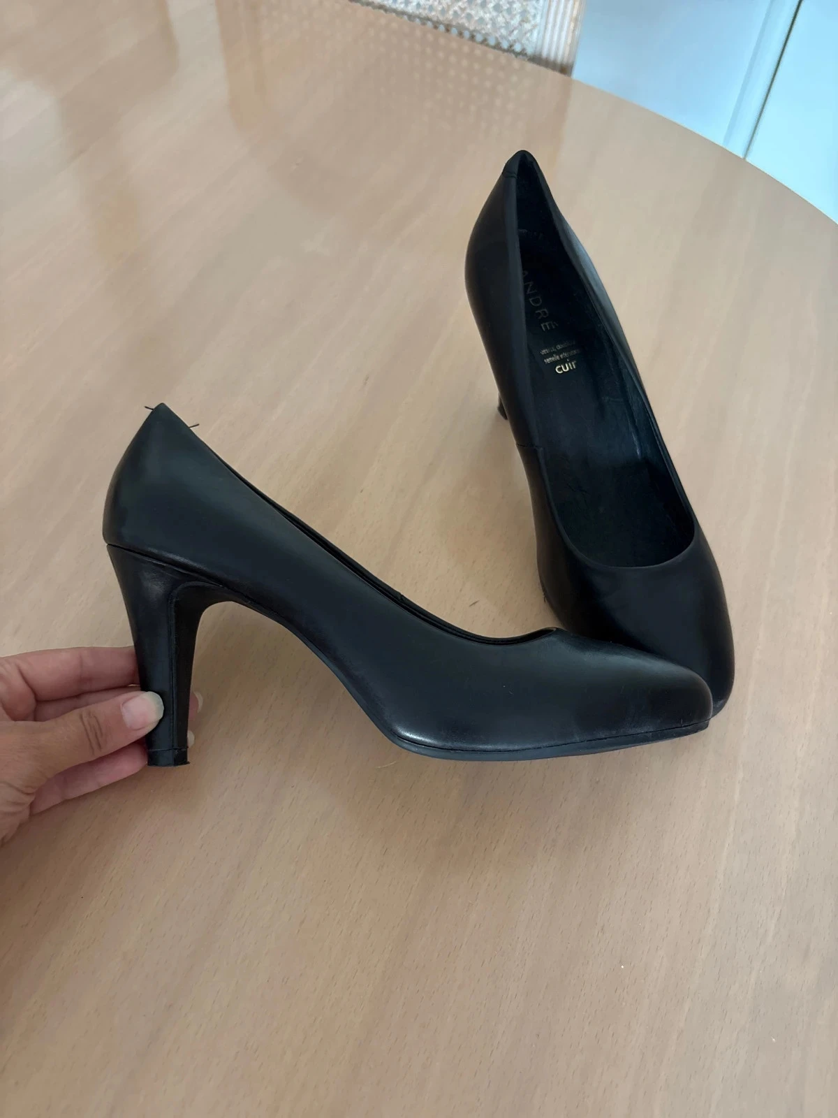 Zapatos de tacón negros talla 39 André – photo 4